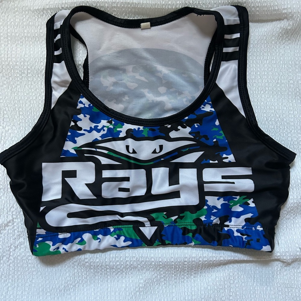 Stingray Allstars camo sports bra